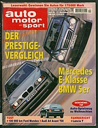 Seite  von Übersicht: auto motor und sport / Nr. 24 / 1995 - Titelseite