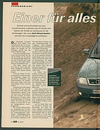 Seite 36 von Übersicht: auto motor und sport / Nr. 10 / 2000 - Titelseite