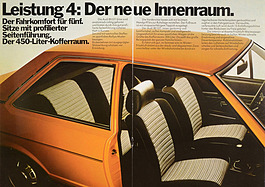 Audi 80 GT – Verkaufsprospekt (1973) – Seite 10 und 11