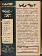 Seite 3 von Übersicht: Das Auto / Nr. 1 / 1950 - Titelseite