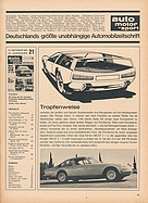 Seite 19 von Übersicht: auto motor und sport / Nr. 21 / 1967 - Titelseite