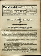 Seite 3 von ADAC Motorfahrer Nr. 4 / 1914 vom 24.01