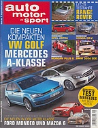 Seite 1 von auto motor und sport Nr. 20 / 2012