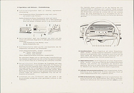 Opel Rekord A - Bedienungsanleitung (1963) - Seiten 8 und 9