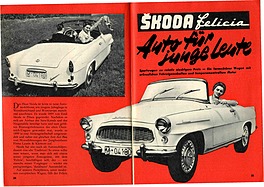 Testbericht: Test Skoda Felicia - Hobby 7 1961 - Seiten 24 und 25