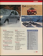 Seite 5 von Übersicht: auto motor und sport / Nr. 3 / 2003 - Titelseite