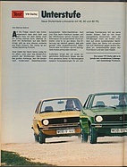 Testbericht: Unterstufe - Test VW Derby (auto motor und sport / Nr. 9 / 1977 - Seite 38)