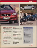 Seite 7 von Übersicht: auto motor und sport / Nr. 8 / 2003 - Titelseite