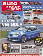 Seite 1 von auto motor und sport Nr. 19 / 2012
