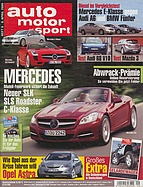 Seite  von Übersicht: auto motor und sport / Nr. 9 / 2009 - Titelseite