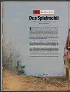 Testbericht: Das Spielmobil - Test Matra Simca Rancho (auto motor und sport / Nr. 4 / 1978 - Seite 92)