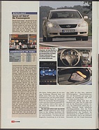 Seite 38 von Übersicht: auto motor und sport / Nr. 23 / 2006 - Titelseite