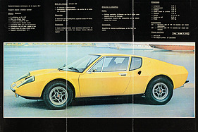 Ligier JS2 – Verkaufsprospekt (1971, franz.)