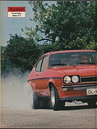 Testbericht: Übergröße - Kurztest Ford Capri Mako V8 (auto motor und sport / Nr. 17 / 1977 - Seite 80)