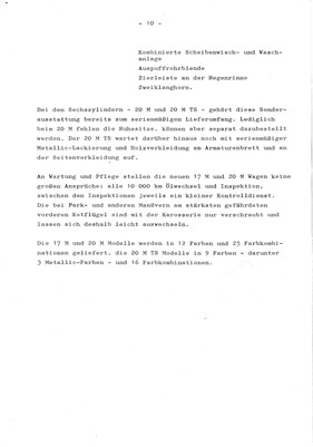Ford 17M - Pressemitteilung (1967) - Seite 10
