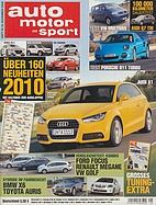 Seite  von Übersicht: auto motor und sport / Nr. 25 / 2009 - Titelseite