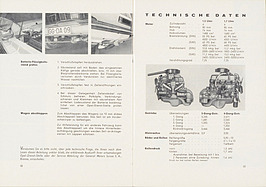 Opel Rekord A - Bedienungsanleitung (1963) - Seiten 32 und 33