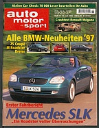 Page  of Übersicht: auto motor und sport / Nr. 15 / 1996 - Titelseite