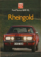 Testbericht: Rheingold - Ford Taunus 1600 XL (auto motor und sport / Nr. 24 / 1970 - Seite 60)