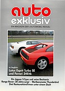 Page 1 of Auto exklusiv Nr. 6 / 1990