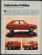 Testbericht: Italienischer Frühling - Fiat Ritmo - erstes Modell einer neuen Fiat-Generation (auto motor und sport / Nr. 9 / 1978 - Seite 12)