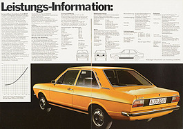Audi 80 GT – Verkaufsprospekt (1973) – Seite 12 und 13