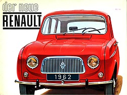 Renault 4 - Prospekt (1962)