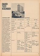 Testbericht: Getriebemuffel - Dauertestkalender: Fiat 124, Alfa Romeo Giulia Super, VW 1500 (auto motor und sport / Nr. 20 / 1967 - Seite 43)
