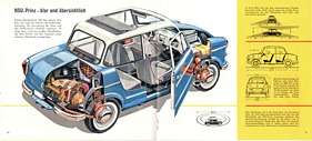 NSU Prinz - Prospekt (1957) - Seiten 10 und 11