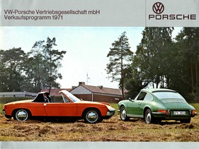 Porsche 911 und 914 - Verkaufsprogramm (1971)