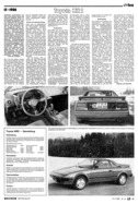Testbericht: Test Toyota MR 2 (AR-Zeitung Nr. 16 / 1986 vom 17.Apr.1986 - Seite 33)