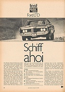 Testbericht: Test Ford LTD Brougham (auto motor und sport / Nr. 14 / 1970 - Seite 68)
