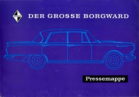 Borgward P 100 - Pressemappe (1961)