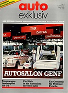 Page 1 of Auto exklusiv Nr. 4 / 1985