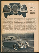 Testbericht: Unser Test - Jaguar XK150 Coupé (auto motor und sport / Nr. 19 / 1958 - Seite 20)