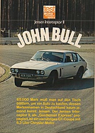 Testbericht: Test Jensen Interceptor II - John Bull (auto motor und sport / Nr. 22 / 1970 - Seite 110)