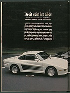 Testbericht: Breit sein ist alles: Drei Breitbau-Porsche von Rinspeed, Mo-Car und Gemballa (auto motor und sport / Nr. 21 / 1985 - Seite 94)