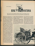 Testbericht: Wir fuhren - Benz Viktoria (auto motor und sport / Nr. 7 / 1961 - Seite 26)
