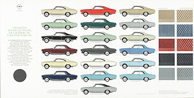 Opel Commodore - Farben & Polster (1967) - Seite 2