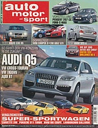 Seite  von Übersicht: auto motor und sport / Nr. 26 / 2006 - Titelseite
