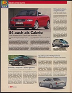 Seite 10 von Übersicht: auto motor und sport / Nr. 18 / 2003 - Titelseite