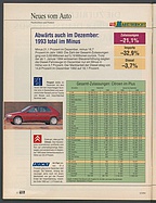 Seite 12 von Übersicht: auto motor und sport / Nr. 3 / 1994 - Titelseite