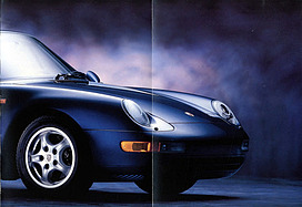 Die Idee Porsche 911 - Porsche 993 - Verkaufsliteratur (1996) - Seiten 6 und 7