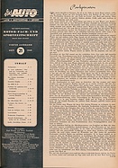 Seite 3 von Übersicht: Das Auto / Nr. 21 / 1949 - Titelseite