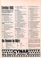 Seite 1 von Übersicht: Powerslide Nr. 3 / 1966 Titelseite