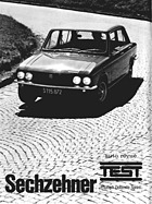 Testbericht: Sechzehner - Test Triumph Dolomite Sprint - Auto Revue 5/1974 - Seite 16