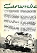 Testbericht: Caramba Carrera - (historischer) Test Porsche 356 Carrera - hobby 1957/3 - Seite 28