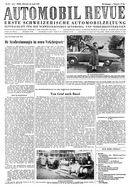 Seite 1 von AR Nr. 19 / 1952 vom 23.04