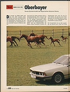 Testbericht: Oberbayer - Test BMW Coupé 633 CSi (auto motor und sport / Nr. 13 / 1976 - Seite 44)