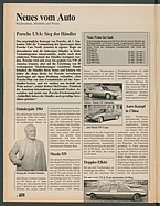 Seite 6 von Übersicht: auto motor und sport / Nr. 6 / 1984 - Titelseite